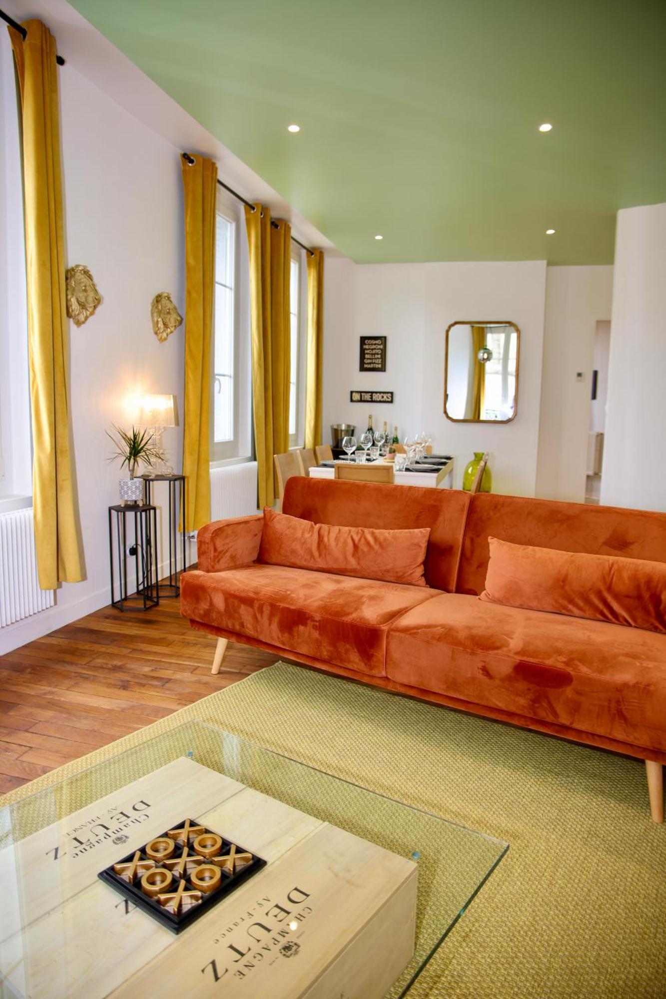 Au Coeur Du Boulingrin Apartment Reims Exterior foto
